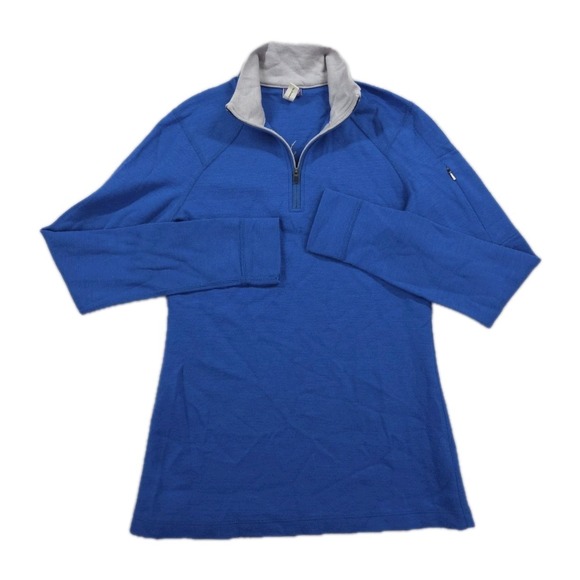 ibex Tops - Ibex Merino Wool 1/4 Zip Womens Small Base Layer
